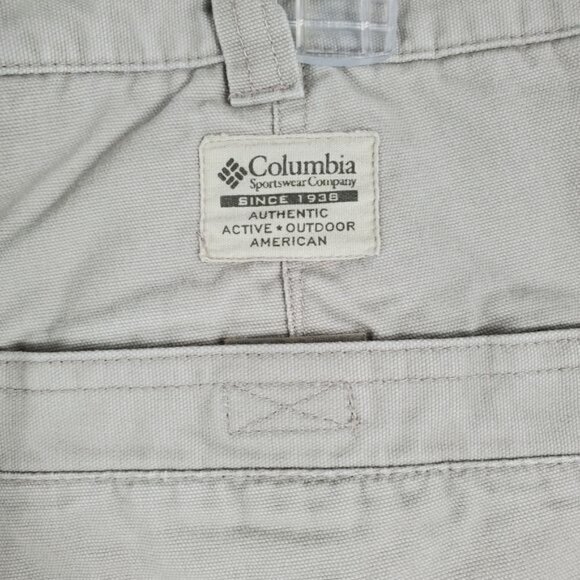 Columbia flat front utility shorts men's size 36 - Picture 4 of 7